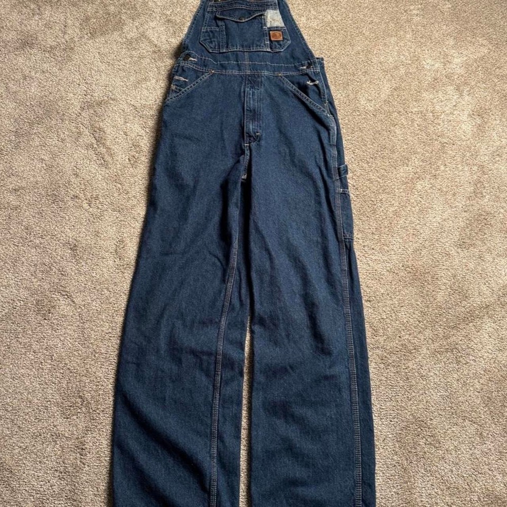 BERNE EVERYDAY BLUE DENIM OVERALLS